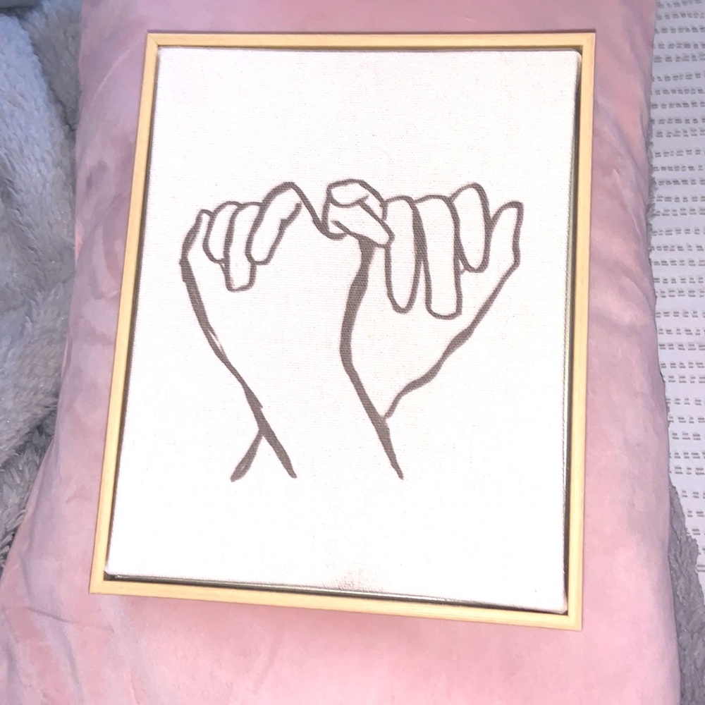 Threshold Framed Printed Cotton Canvas